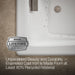 KOHLER K-865-GH0 Tea-for-Two 71-3/4" x 36" drop-in Heated BubbleMassage air bath, white - view 5