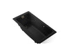KOHLER K-865-GHBN Tea-for-Two 71-3/4" x 36" drop-in Heated BubbleMassage air bath, black black