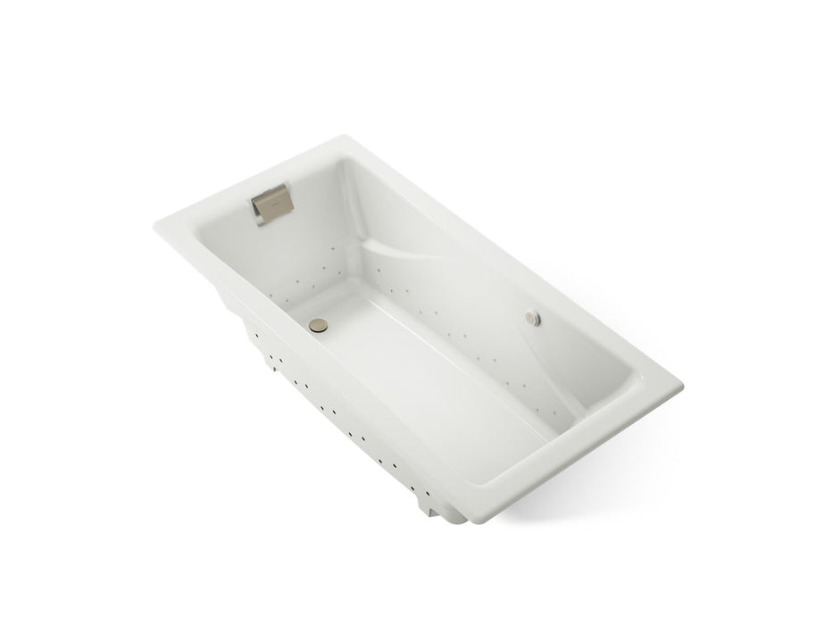 KOHLER K-865-GHBN Tea-for-Two 71-3/4" x 36" drop-in Heated BubbleMassage air bath, dune