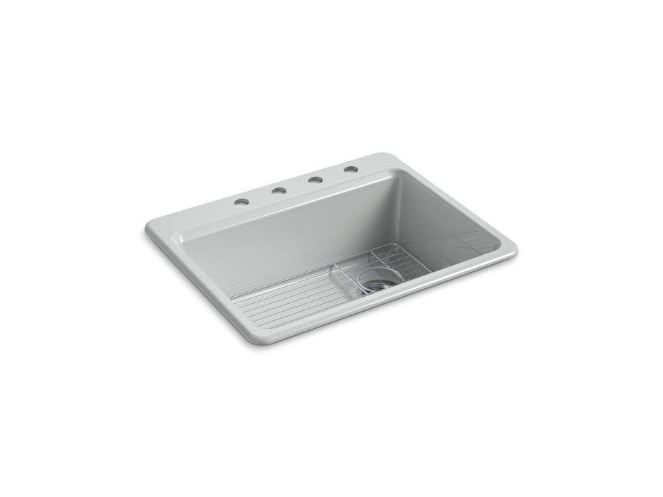 Kohler Riverby 27" top-mount single-bowl kitchen sink