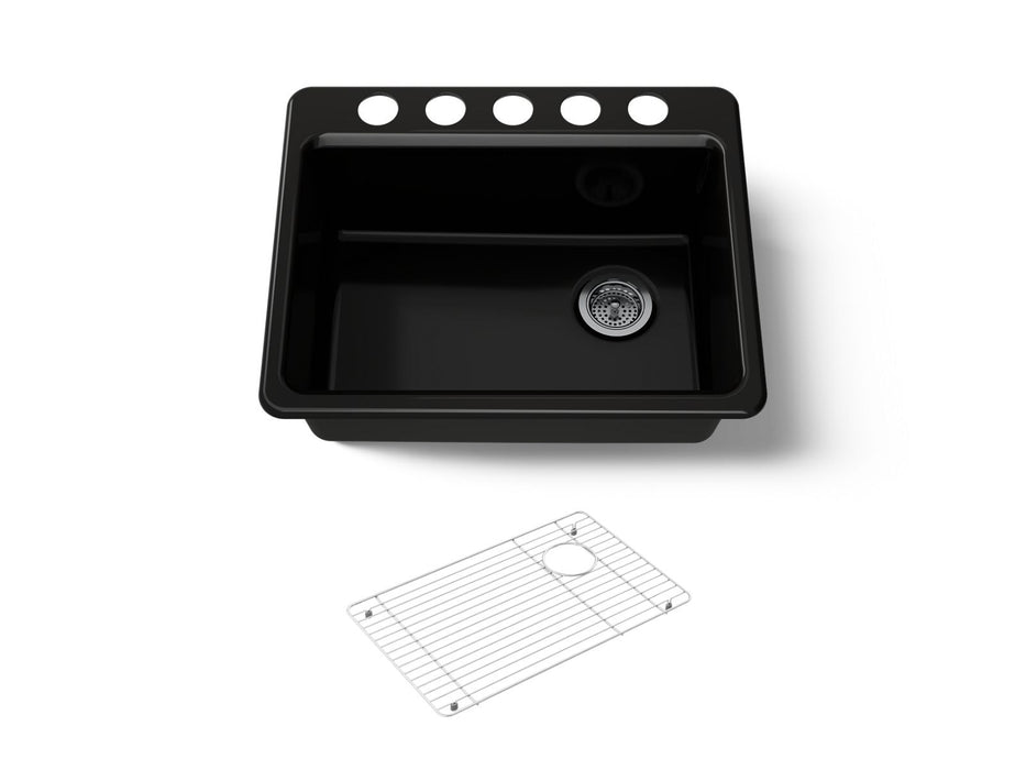 Kohler Riverby 27" undermount single-bowl kitchen sink