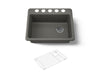 Kohler Riverby 27" undermount single-bowl kitchen sink