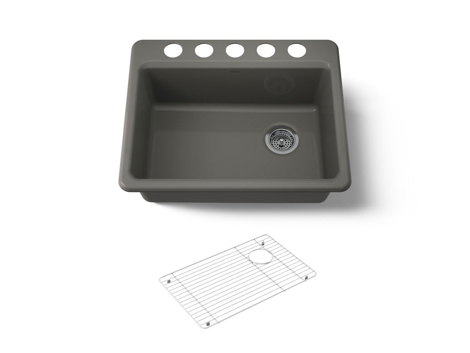 Kohler Riverby 27" undermount single-bowl kitchen sink