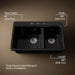 Kohler Riverby 33" top-mount double-bowl workstation kitchen sink