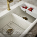 KOHLER K-8679-1A2 Riverby 33" top-mount double-bowl workstation kitchen sink, biscuit - view 4