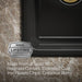 KOHLER K-8679-4A2 Riverby 33" top-mount double-bowl workstation kitchen sink, black black - view 3