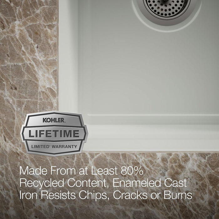 KOHLER K-8679-5UPC Riverby 33" undermount double-bowl workstation kitchen sink