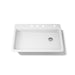 KOHLER K-8689-4 Riverby 33" top-mount single-bowl kitchen sink, white - view 4