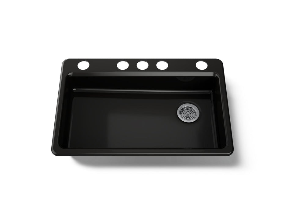 Kohler Riverby 33" undermount single-bowl kitchen sink