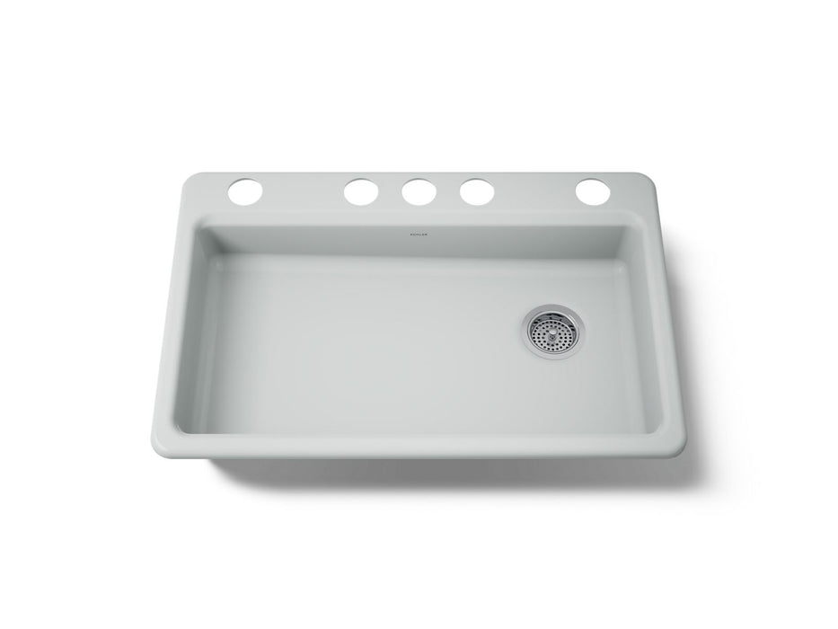 Kohler Riverby 33" undermount single-bowl kitchen sink
