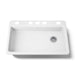 Kohler Riverby 33" undermount single-bowl kitchen sink