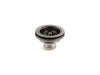 KOHLER Duostrainer Sink drain and strainer basket, less tailpiece