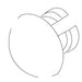 KOHLER K-88005-AF Plug Button
