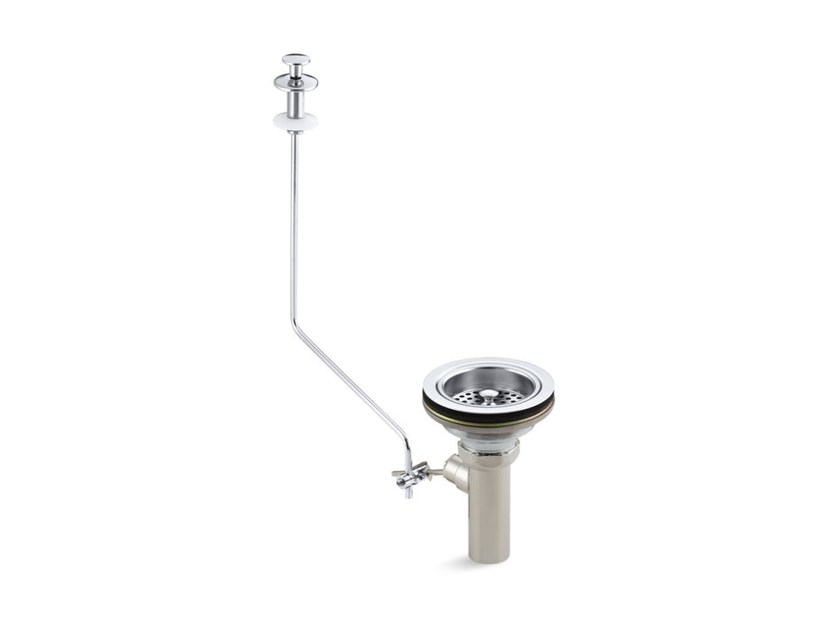 Kohler Duostrainer Sink strainer with tailpiece and pop-up drain