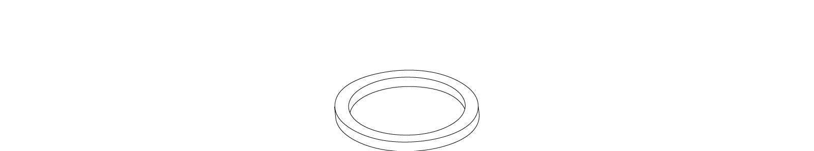 KOHLER K-88457 Washer, Rubber