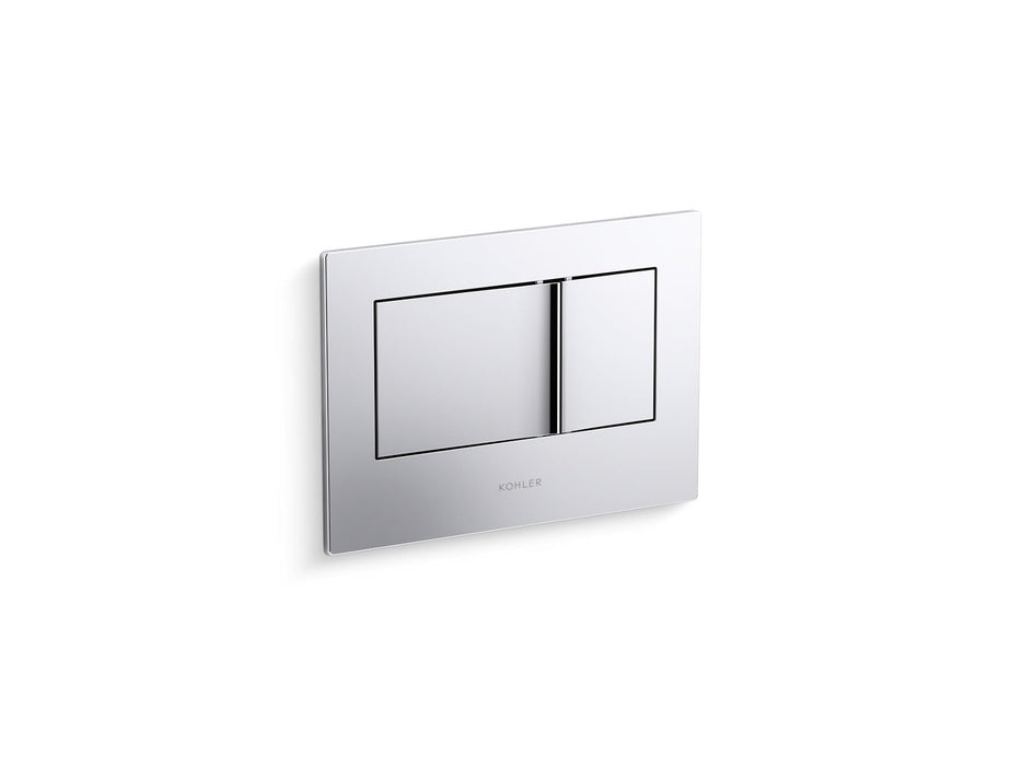 KOHLER Bevel Flush actuator plate for 2"x4" in-wall tank and carrier system