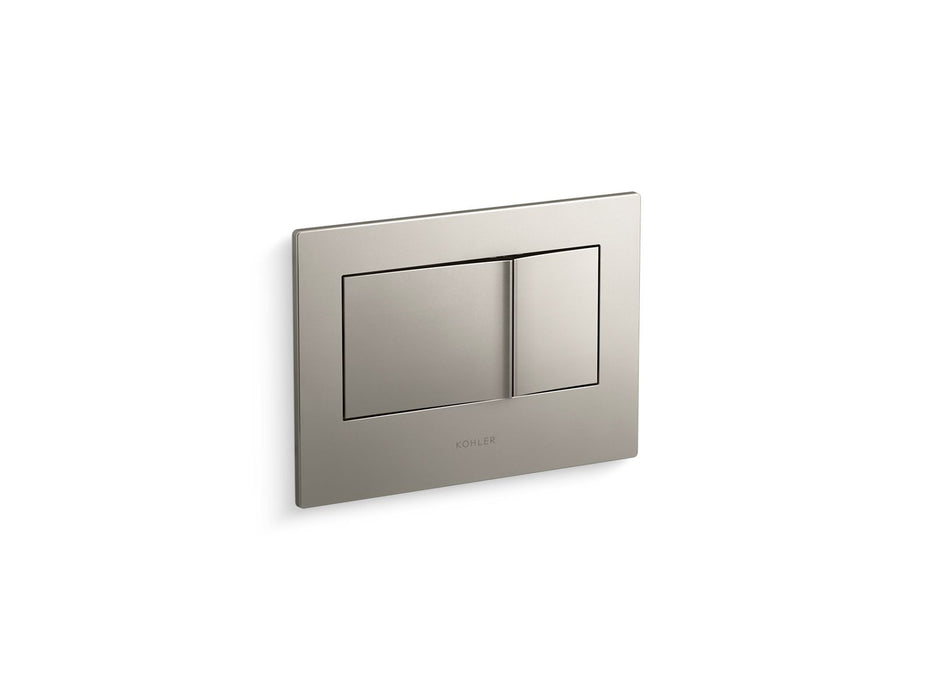KOHLER Bevel Flush actuator plate for 2"x4" in-wall tank and carrier system