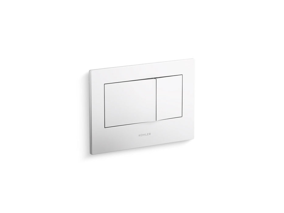 KOHLER Bevel Flush actuator plate for 2"x4" in-wall tank and carrier system