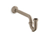 KOHLER K-9018 Adjustable P-trap with long tubing outlet, 1-1/4" x 1-1/4", vibrant brushed bronze