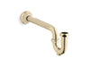 KOHLER K-9018 Adjustable P-trap with long tubing outlet, 1-1/4" x 1-1/4", vibrant french gold