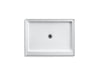 KOHLER K-9026 Purist 48" x 36" alcove shower base, center drain
