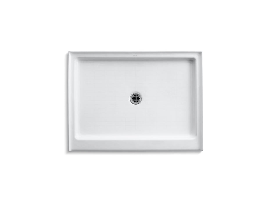 KOHLER K-9026 Purist 48" x 36" alcove shower base, center drain