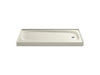 KOHLER Salient 60" x 30" alcove shower base, right drain