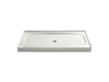 KOHLER Salient 60" x 36" alcove shower base, center drain