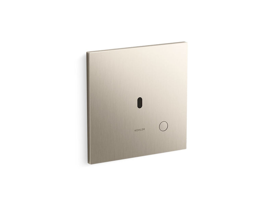 KOHLER K-90UB00G40 Mach Flex Metal faceplate for concealed touchless urinal flushometer, 0.5 gpf