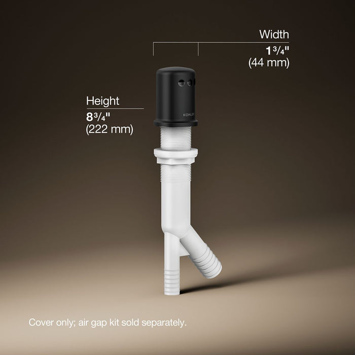 3/4 view of product with dimensions