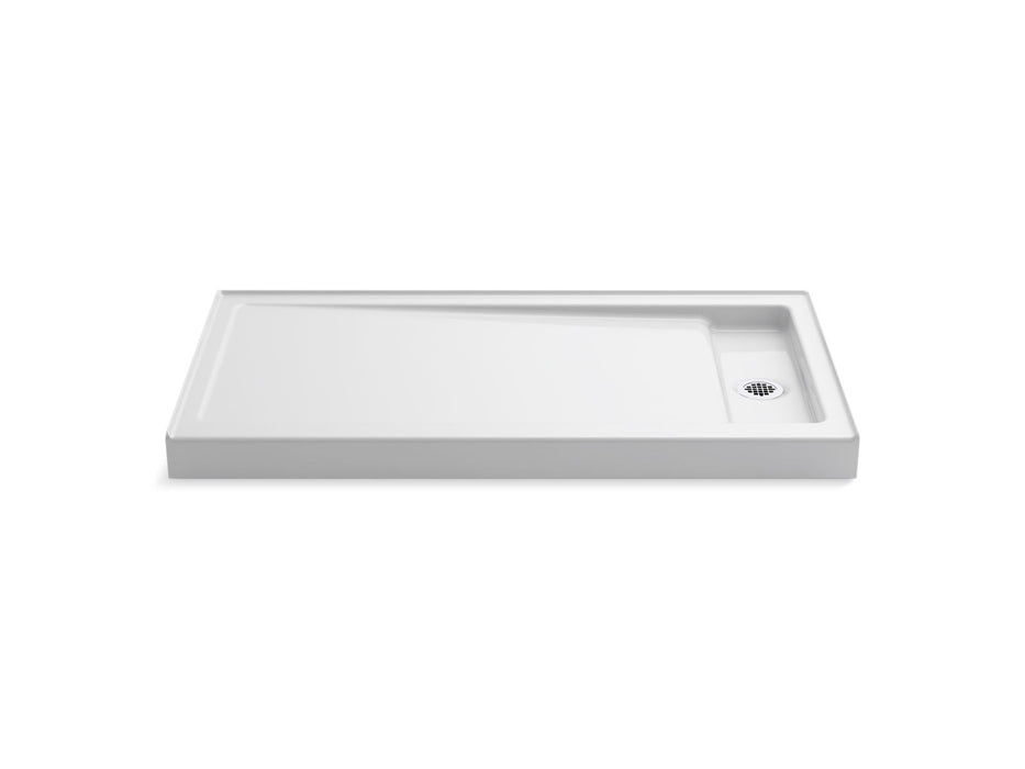 KOHLER Bellwether 60" x 32" alcove shower base, right drain
