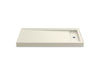KOHLER Bellwether 60" x 32" alcove shower base, right offset drain