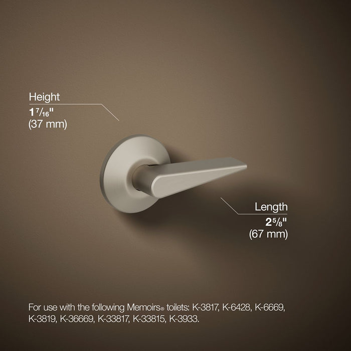 KOHLER K-9167-R Memoirs Trip lever, vibrant brushed nickel - view 5