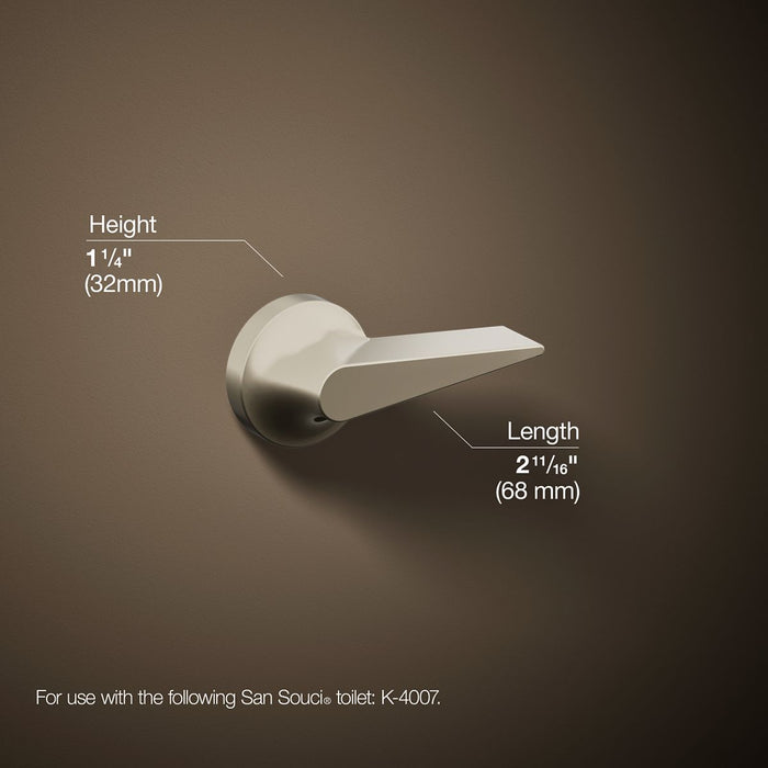 KOHLER K-9176 San Souci Trip lever for K-4007, vibrant polished nickel - view 5