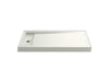 KOHLER Bellwether 60" x 34" alcove shower base, left drain