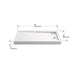 KOHLER K-9178 Bellwether 60" x 34" alcove shower base, right drain