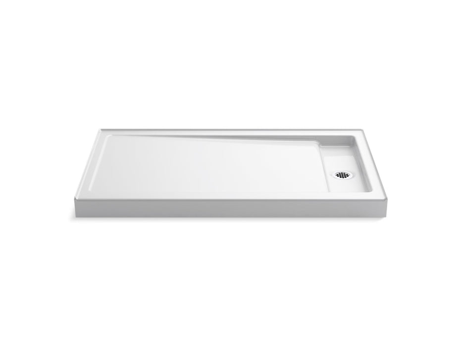 KOHLER Bellwether 60" x 34" alcove shower base, right drain