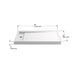 KOHLER K-9193 Bellwether 60" x 34" alcove shower base, left offset drain
