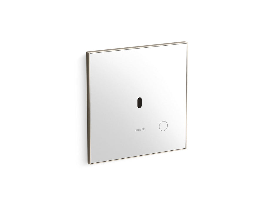 KOHLER K-91TB10K50-0WH Mach Flex Glass faceplate for concealed touchless toilet flushometer, 1.0 gpf