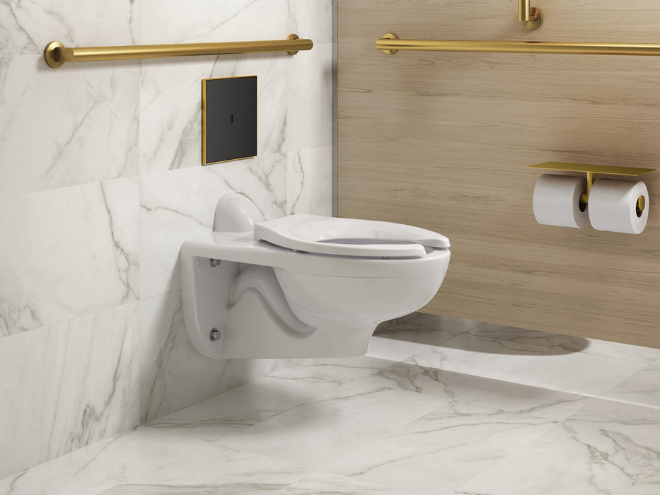 KOHLER K-91TB10K50-7BK Mach Flex Glass faceplate for concealed touchless toilet flushometer, 1.0 gpf