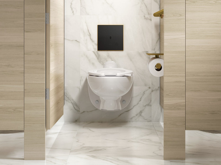 KOHLER K-91TB10N50-7BK Mach Flex Glass faceplate for concealed touchless toilet flushometer, 1.28 gpf