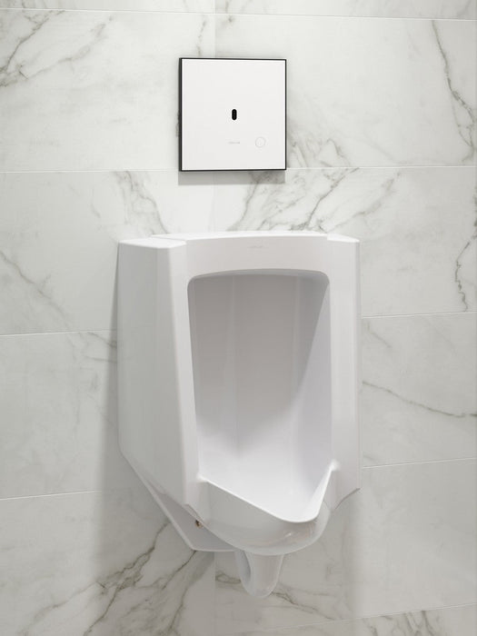 KOHLER K-91UB10D40-0WH Mach Flex Glass faceplate for concealed touchless urinal flushometer, 0.125 gpf