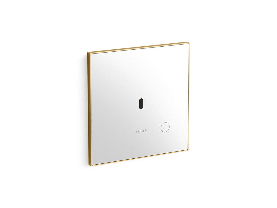 KOHLER K-91UB10D40-0WH Mach Flex Glass faceplate for concealed touchless urinal flushometer, 0.125 gpf