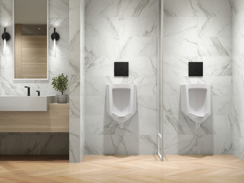 KOHLER K-91UB10D40-7BK Mach Flex Glass faceplate for concealed touchless urinal flushometer, 0.125 gpf