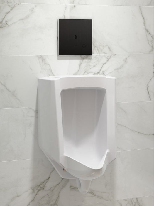 KOHLER K-91UB10D40-7BK Mach Flex Glass faceplate for concealed touchless urinal flushometer, 0.125 gpf