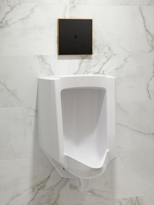 KOHLER K-91UB10D40-7BK Mach Flex Glass faceplate for concealed touchless urinal flushometer, 0.125 gpf