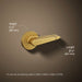 KOHLER Dual-flush trip lever, left hand