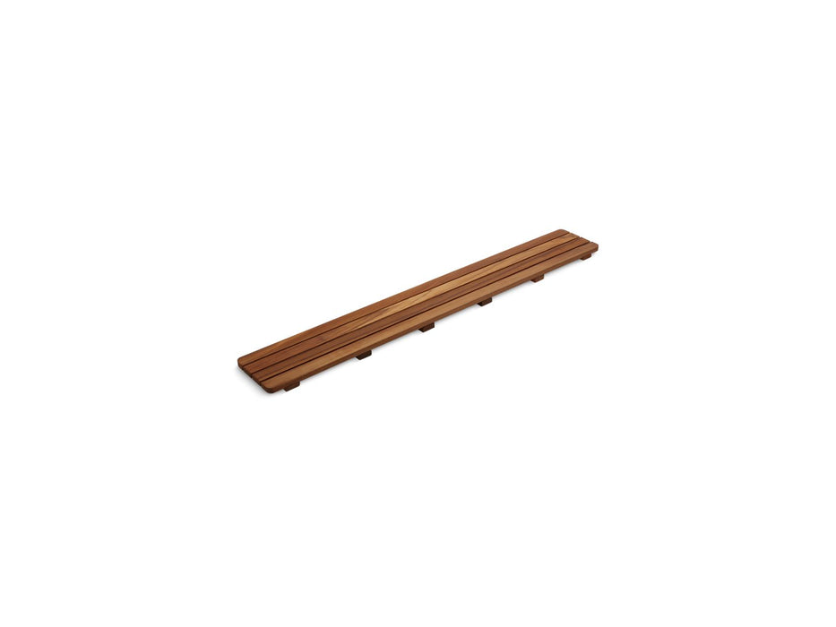 KOHLER K-9335 Groove Teak drain cover 42" receptor, not applicable
