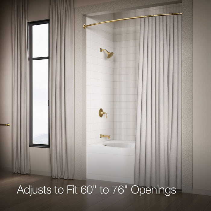 KOHLER K-9349 Expanse Curved shower rod