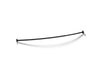 KOHLER K-9350 Expanse Curved shower rod, matte black
